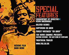 The Last King Of Scotland DVD