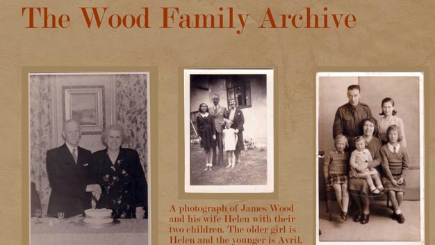 Photographs of the Wood family.