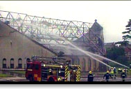 Image of the ruins of St Bernards church