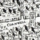 Detail from copperplate map of 1559
