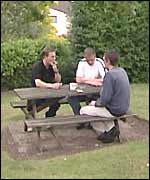 Group of people at Broadway Lodge