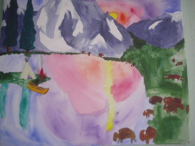 Native America scene