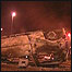 Carro queimado em Paris