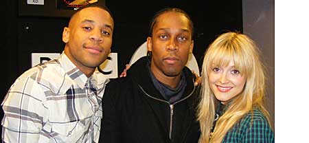 Reggie, Lemar and Fearne