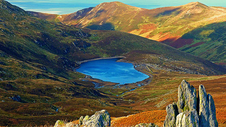 Llyn Anafon by Christian Roberts