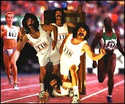 The Bensons - going for gold.