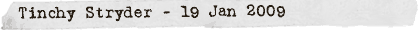 Tinchy Stryder - 19 Jan 2009