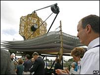 مدل تلسکوپ جیمز وب در واشنگتن دی سی