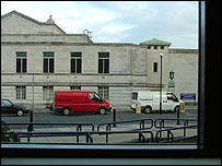 The view from the BBC Hampshire window.