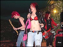 Playing live - a real show