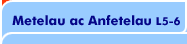 Metelau ac Anfetelau 1