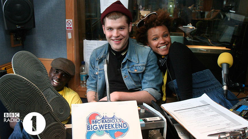 Trevor, Daniel Merriweather and Gemma