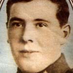 Harry Edge when he was 17 in 1939,Army Number 1448346, nicknamed darky because of his jet black hair.