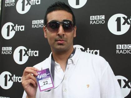 Rav takes part in BBC Radio 1Xtra's DJ Relay