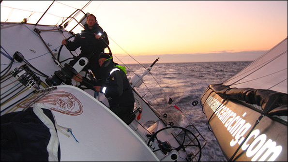 Sunrise over the Irish Sea