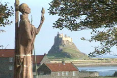 Statue of St Aidan