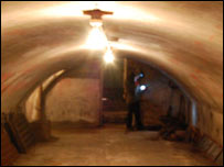 The air-raid shelter level