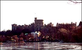 Windsor Castle from the River Thames