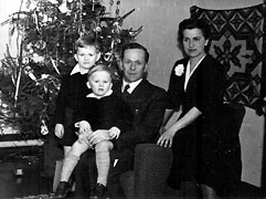 The Bereza family in the late 50s