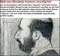 کاظم دارابی - عکس از روزنامه آلمانی دی ولت