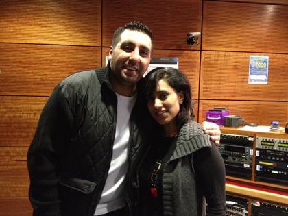 Dipps with vocalist Bitti