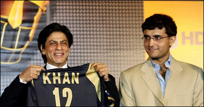 शाहरुख़ ख़ान और सौरभ गांगुली