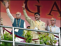 आडवाणी, चंद्रबाबू नायडू और विक्रम वर्मा