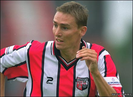 Andy Scott during his playing days at Brentford