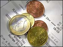 Madeni Avrupa paraları 