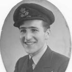 183084 Peter James Daly shortly after receiving his commission in 1945.