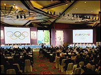Uluslararası Olimpiyat Komitesi'nin Singapur toplantısı