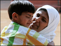 اہلیہ اور بیٹا