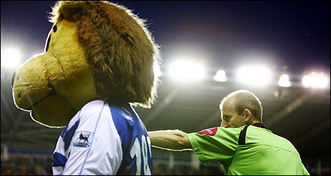 Kingsley Royal is sent off