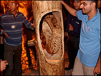 مجسمه از چوب