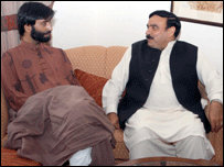 یاسین ملک اور شیخ رشید