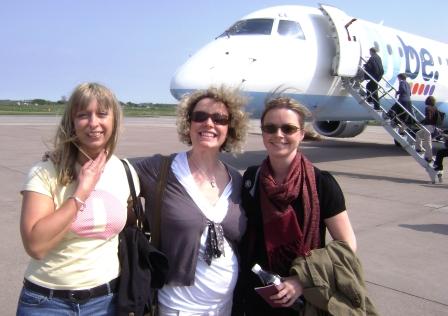 Suzy, Pennie and Joanne