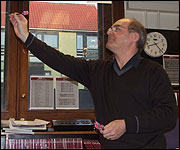 Ray playing Darts