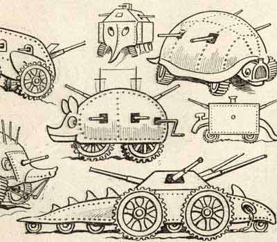 'Tank mania' at home