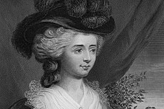 Portrait of a young Fanny Burney