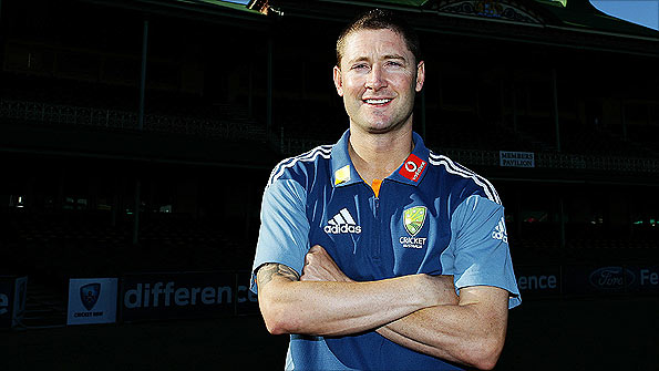 Michael Clarke captained Australia under-19s