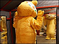 Pudsey says thank you!