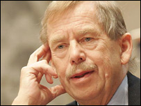 Exprezident Václav Havel