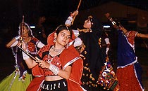 Navratri dancers