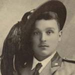 Goliordo Pavan in his uniform.