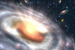 A black hole (credit: NASA/JPL-Caltech)