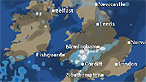 BBC Weather forecast maps