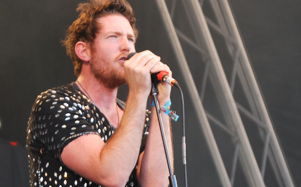 Fenech-Soler played on the main stage at Jersey Live on Saturday