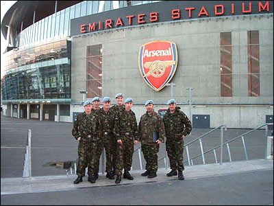 9 REgt AAC Wksp REME at Arsenal 