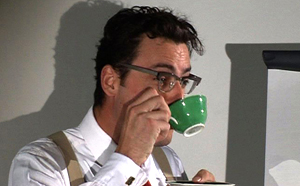 The Teacher with a cup of tea