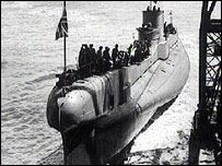 Thetis being launched